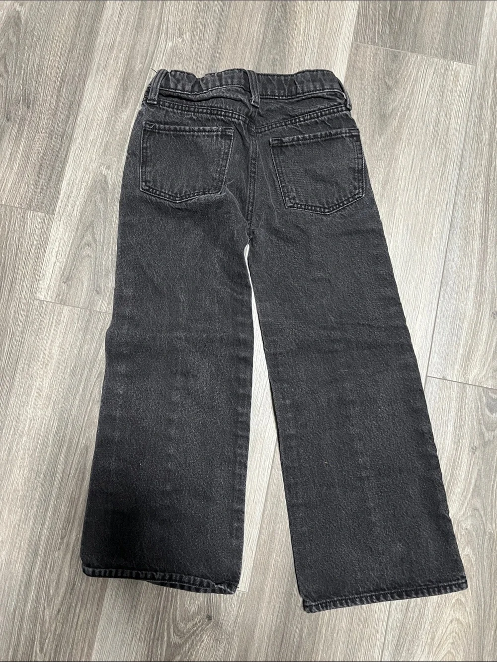 Old Navy Black High-Rise Baggy Wide-Leg Kids Jeans